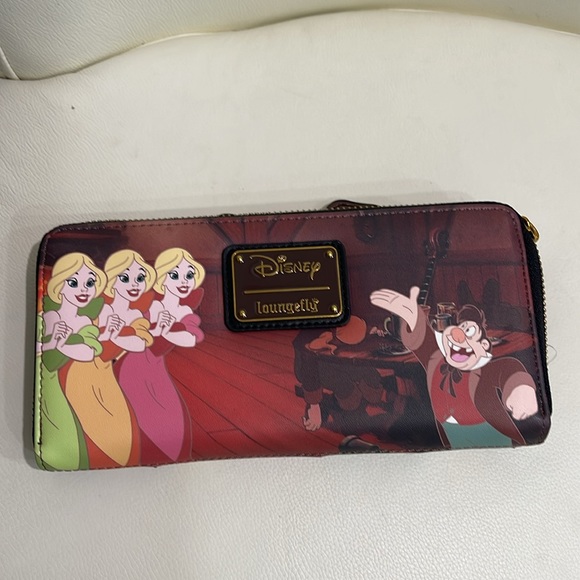 Loungefly & Disney Villains Gaston Large Ziparound Wallet - Picture 2 of 4